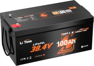 3. LiTime 36 Volt Lithium Trolling Motor Battery