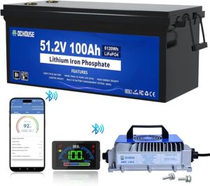 4. DC HOUSE 48V Lithium Golf Cart Battery