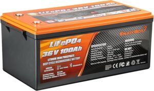6. Enjoybot 36 Volt Lithium Trolling Motor Battery