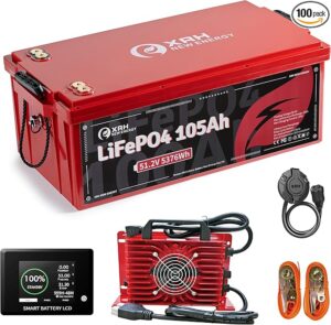 6. XRH 48V Lithium Golf Cart Battery